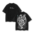 Gojo x Geto Jujutsu Kaisen Anime Washed T-Shirt