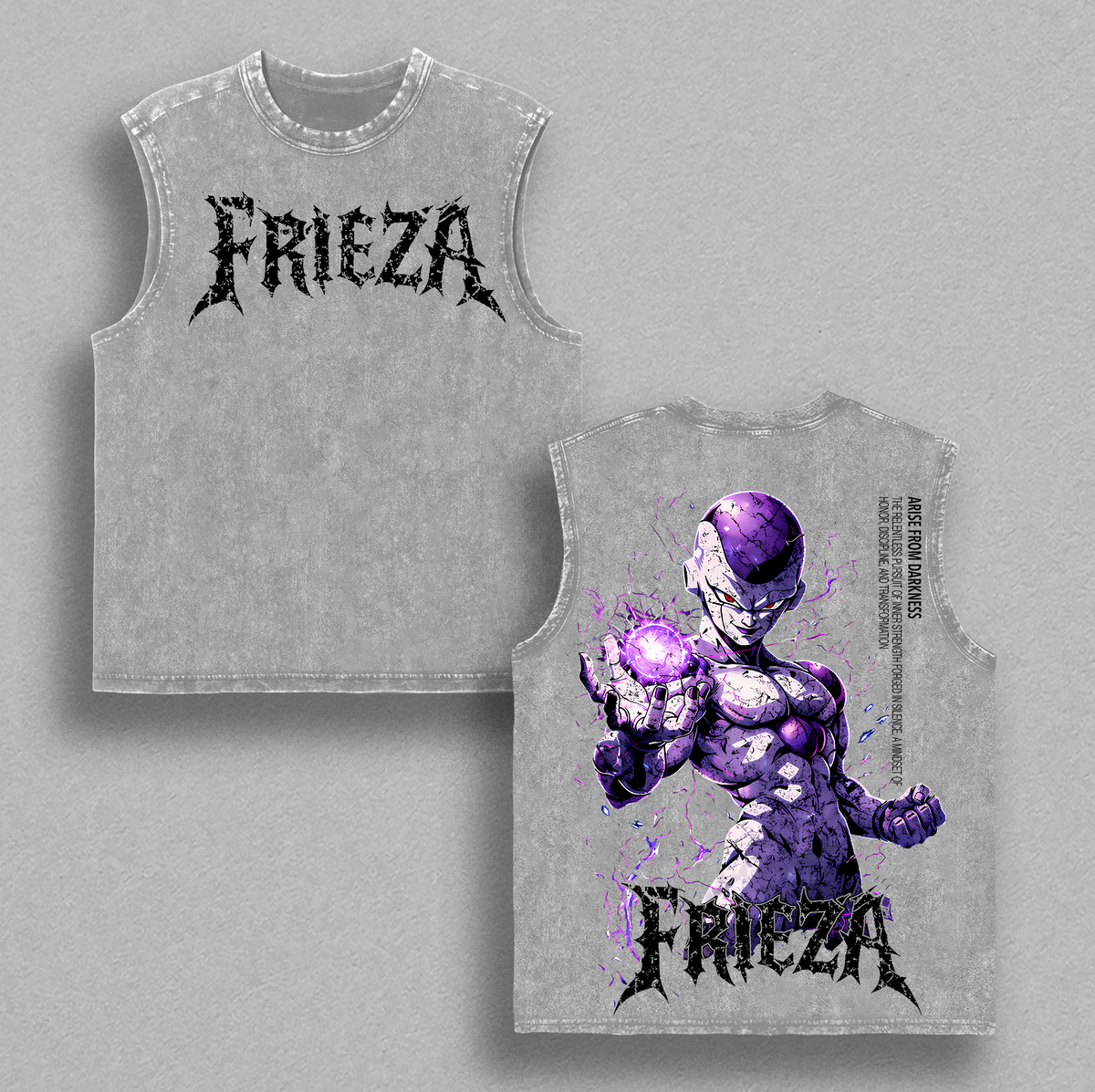 Frieza Final Form DBZ Anime Vintage Washed Tee