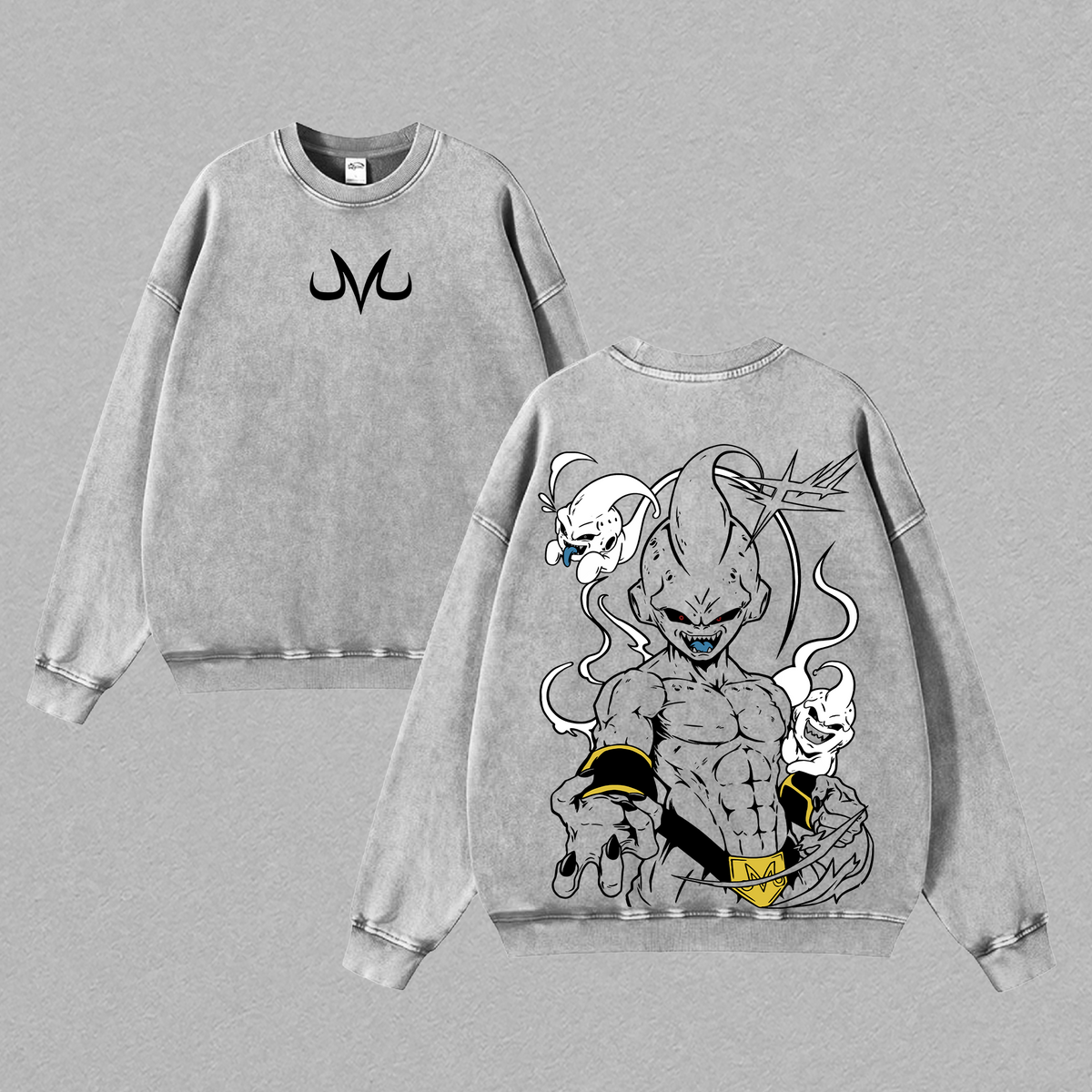 Majin Buu DBZ Anime Vintage Washed Tee