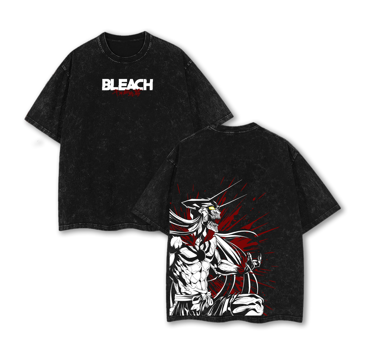 Bleach Hollow Ichigo Kurosaki Vasto Lorde, Horned Hollow Mask, Anime Manga Graphic Tee