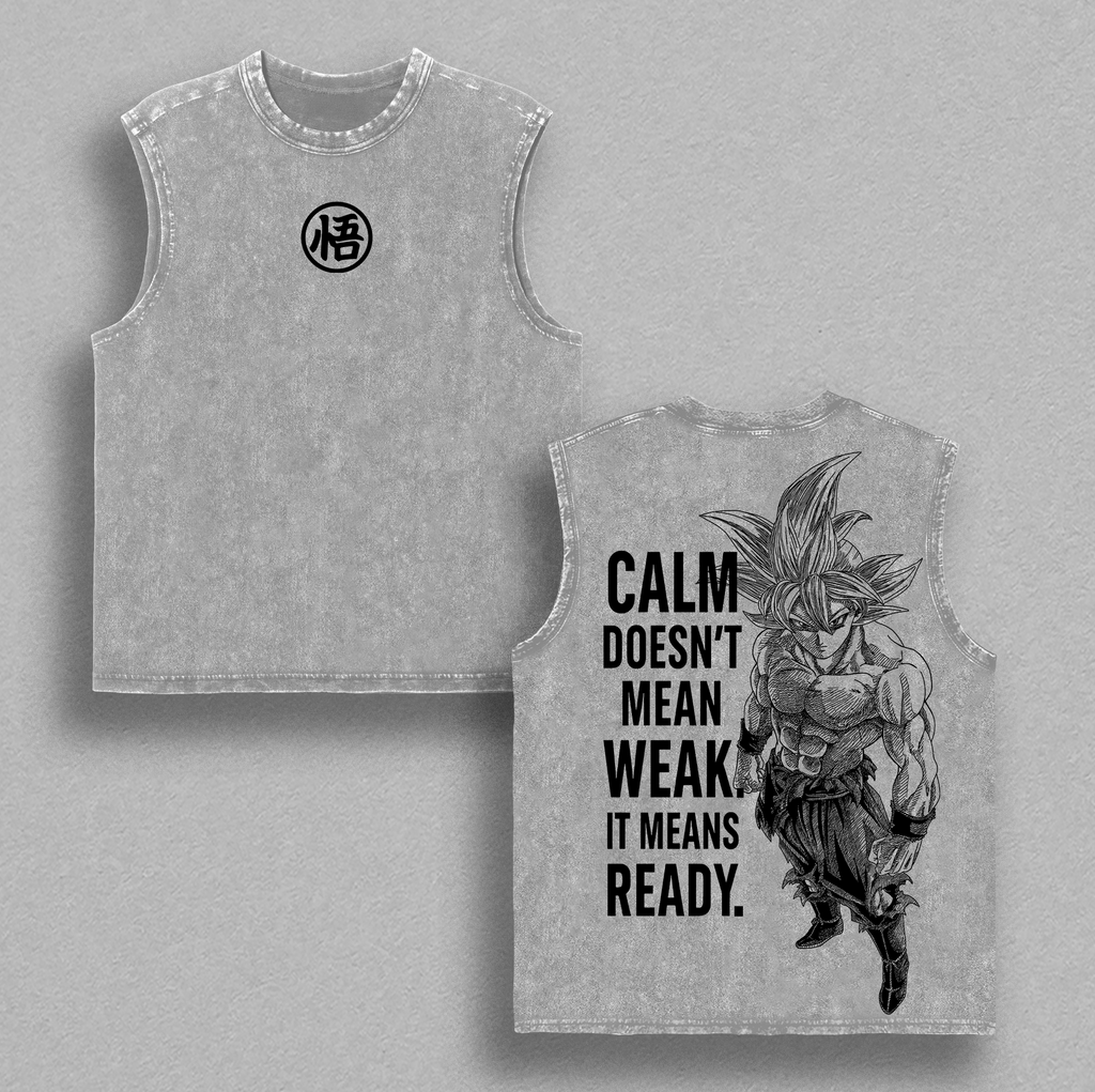 Kakarot Ultra Saiyannn Warrior Shirt Anime Fighter Tee Spiky Hair Power Graphic Vintage Washed Oversized Streetwear Muscle Anime Aesthetic Unisex