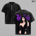 Rukia Kuchiki Bleach Sode no Shirayuki Anime Vintage Washed Tee