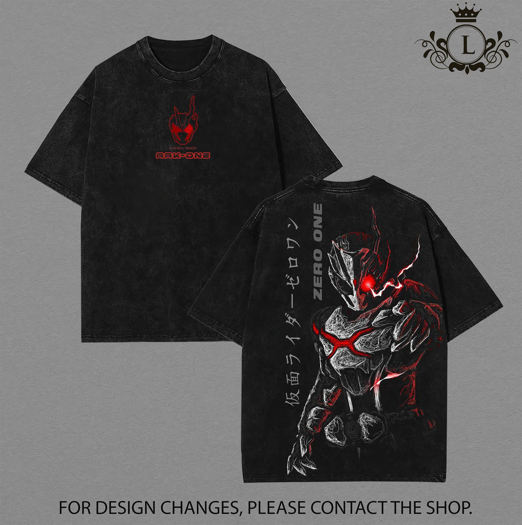 Kamen Rider Zero-One Anime Vintage Washed Tee