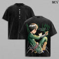 Rock Lee Naruto Taijutsu Master Anime Vintage Washed Tee