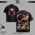 Red Ranger Mighty Morphin Power Rangers Vintage Washed Tee