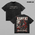 Ken Kaneki Tokyo Ghoul 1000 Minus 7 Anime Vintage Washed Tee