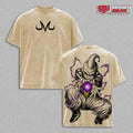 Majin Buu Monster Graphic Anime Vintage Washed Tee