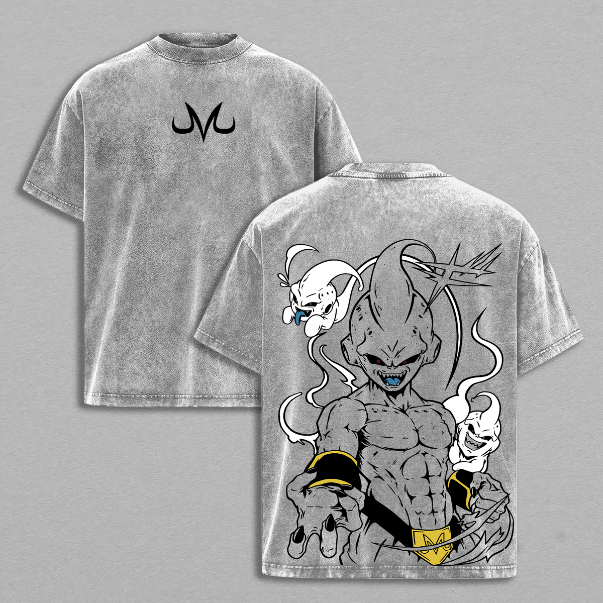 Majin Buu DBZ Anime Vintage Washed Tee