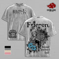 Frieren Beyond Journey's End Anime Vintage Washed Tee