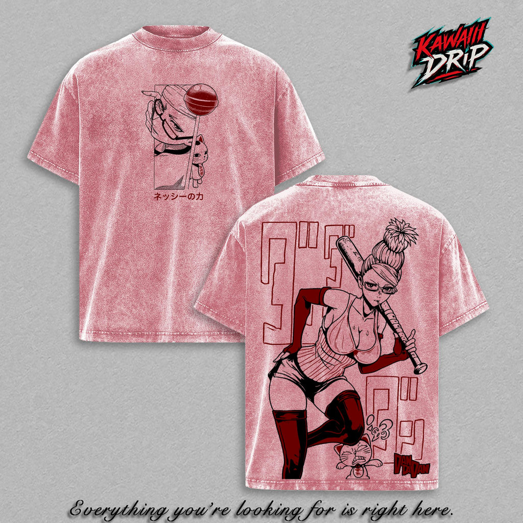 Seiko Ayase Dan Da Dan Psychic Granny Anime Vintage Washed Tee