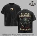 Space Sharks Warhammer 40K New Release Vintage Washed Tee