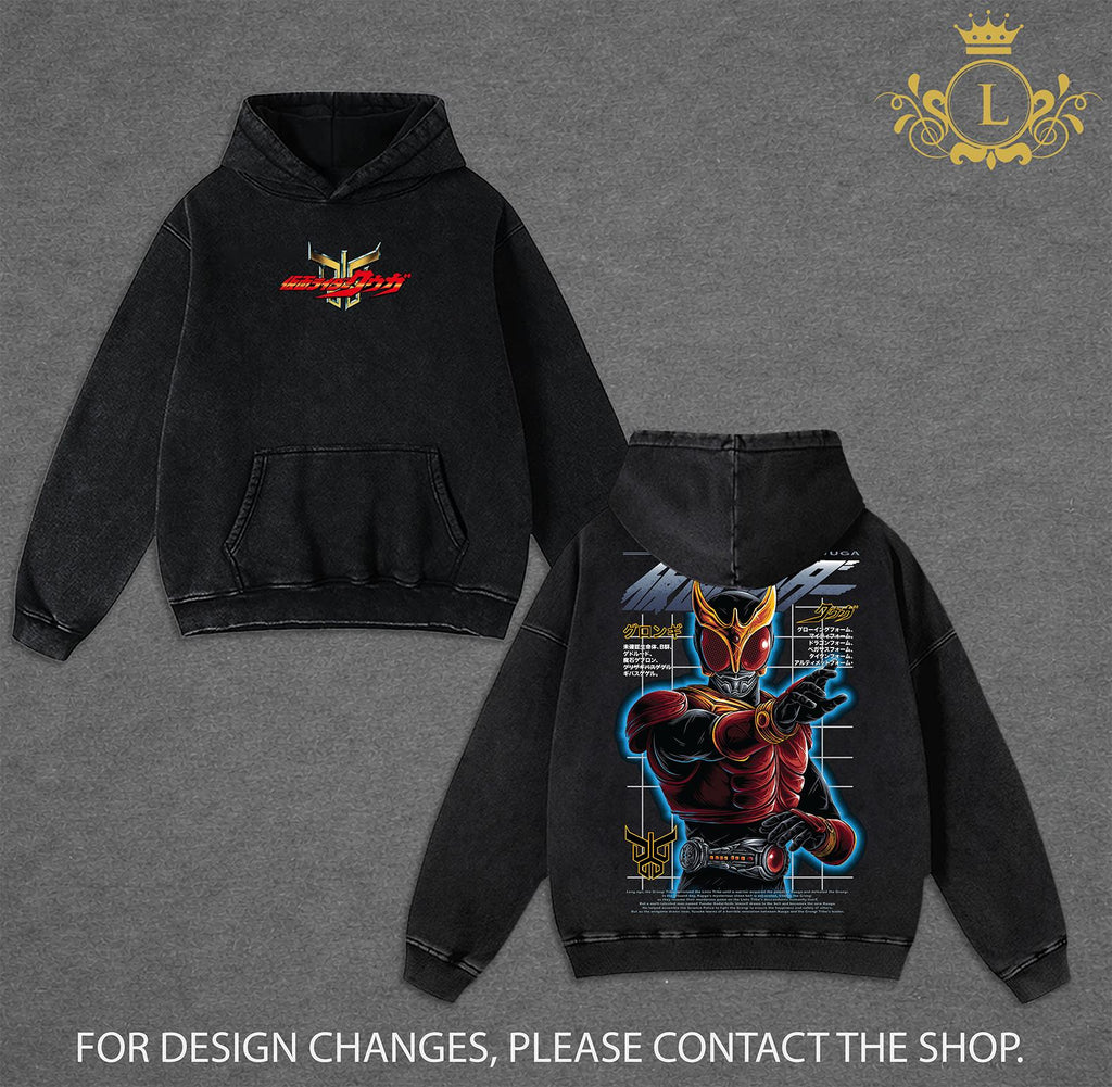 Kamen Rider Kuuga Tokusatsu Vintage Washed Tee