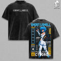 Motoko Kusanagi Ghost in the Shell Anime Vintage Washed Tee