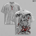 Maki Zenin & Toji Fushiguro Jujutsu Kaisen Anime Vintage Washed Tee