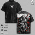 Inosuke Demon Slayer Kimetsu No Yaiba Anime Vintage Washed Tee