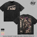 Yoruichi Shihouin Bleach Flash Step Goddess Anime Vintage Washed Tee