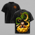 Kid Gokuuu DBZ Anime Vintage Washed Tee