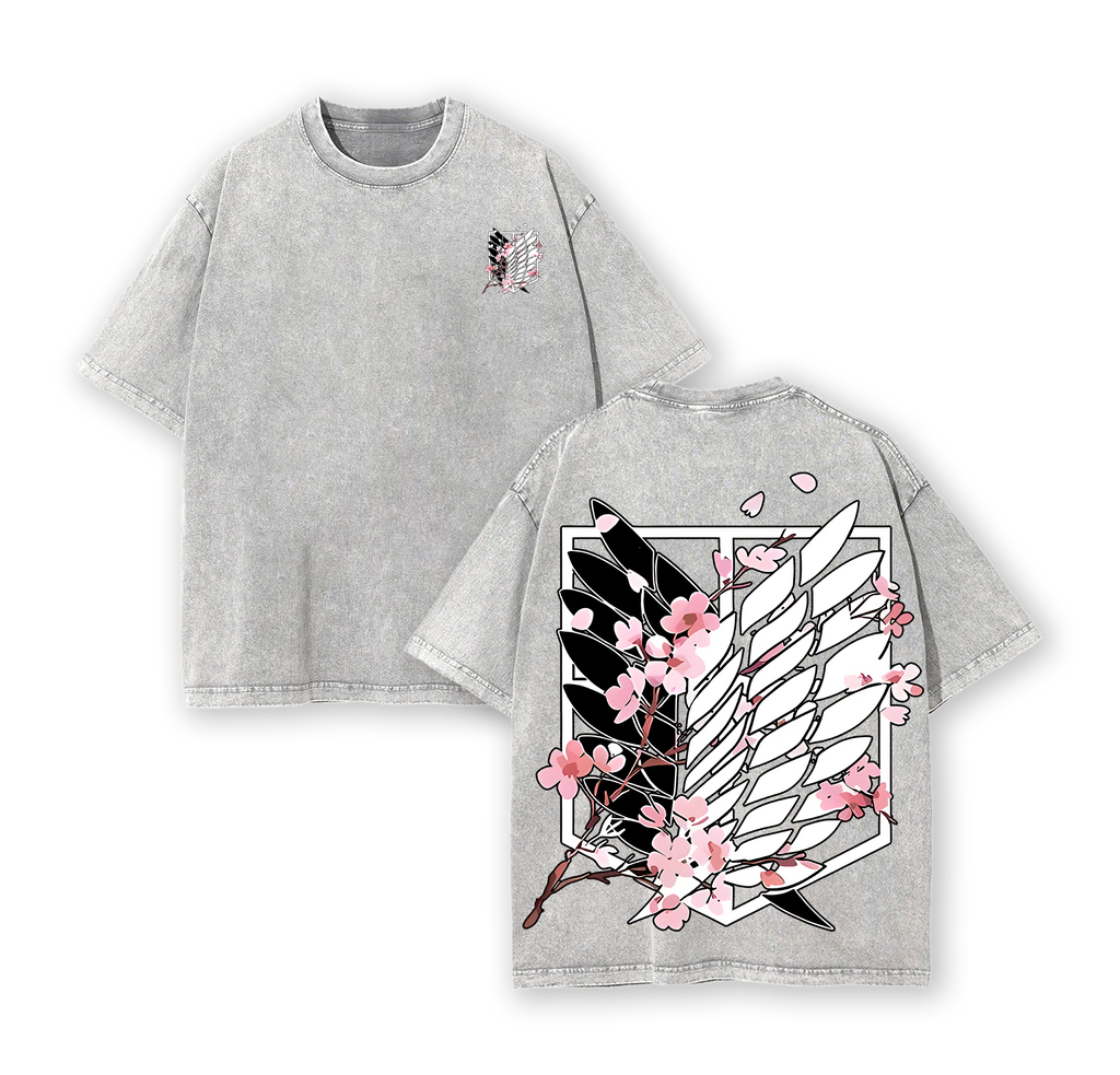 Attack On Titan Anime Unisex Tee, Wings Of Freedom AOT Shirts