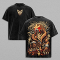 Limited Entei Eruption Pokemon Anime Vintage Washed Tee
