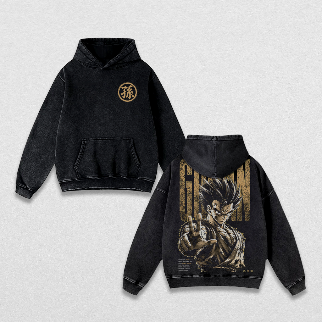 Gohann Beast Gohan DBZ Anime Vintage Washed Tee