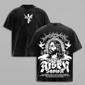Risen Savior Jesus Christian Vintage Washed Tee