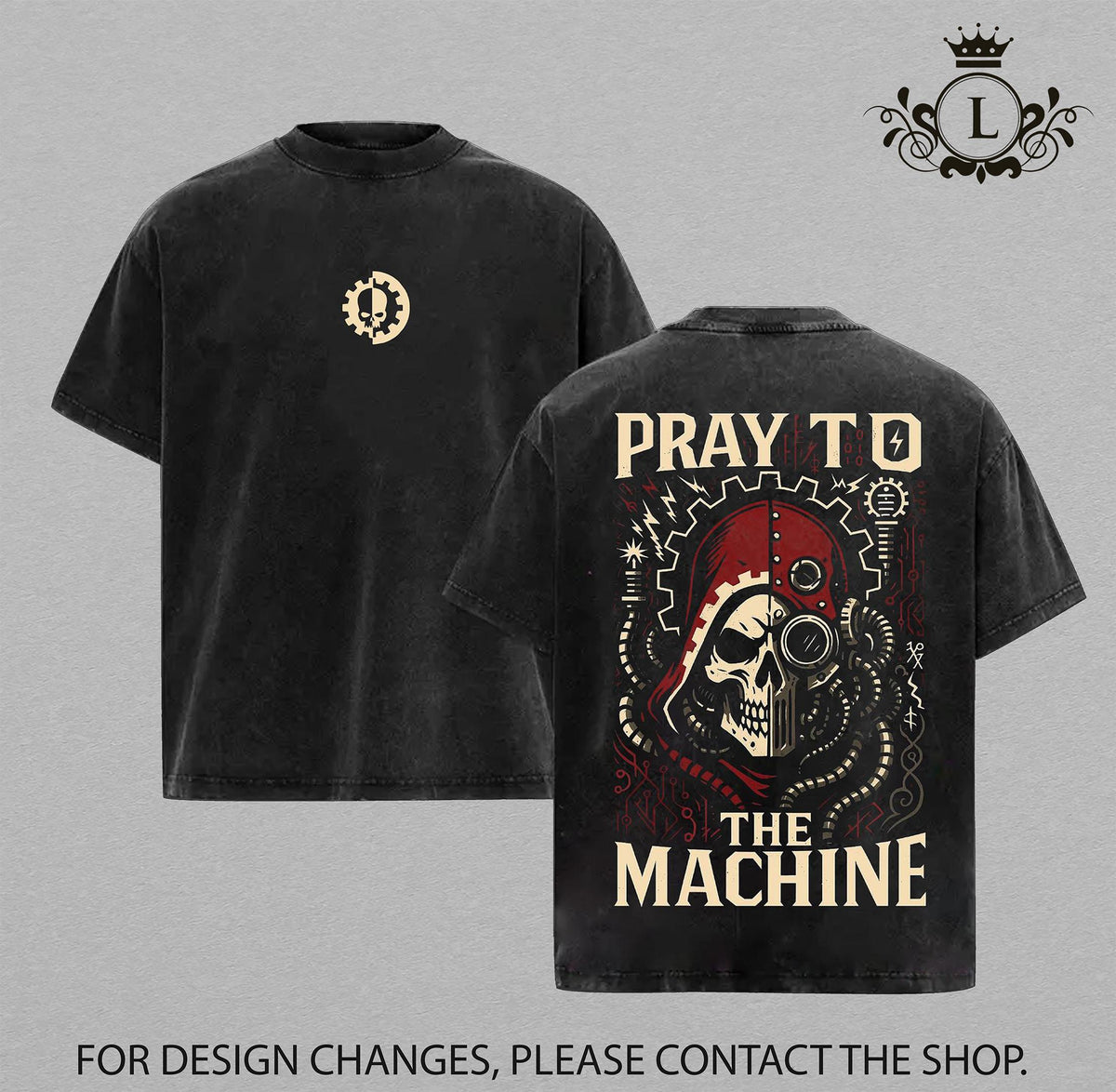Adeptus Warhammer 40K New Release Vintage Washed Tee