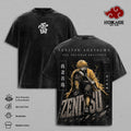 Zenitsu Agatsuma Demon Slayer Anime Vintage Washed Tee