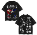 Ninja Storm Red vs Navy Ranger Graphic T-Shirt