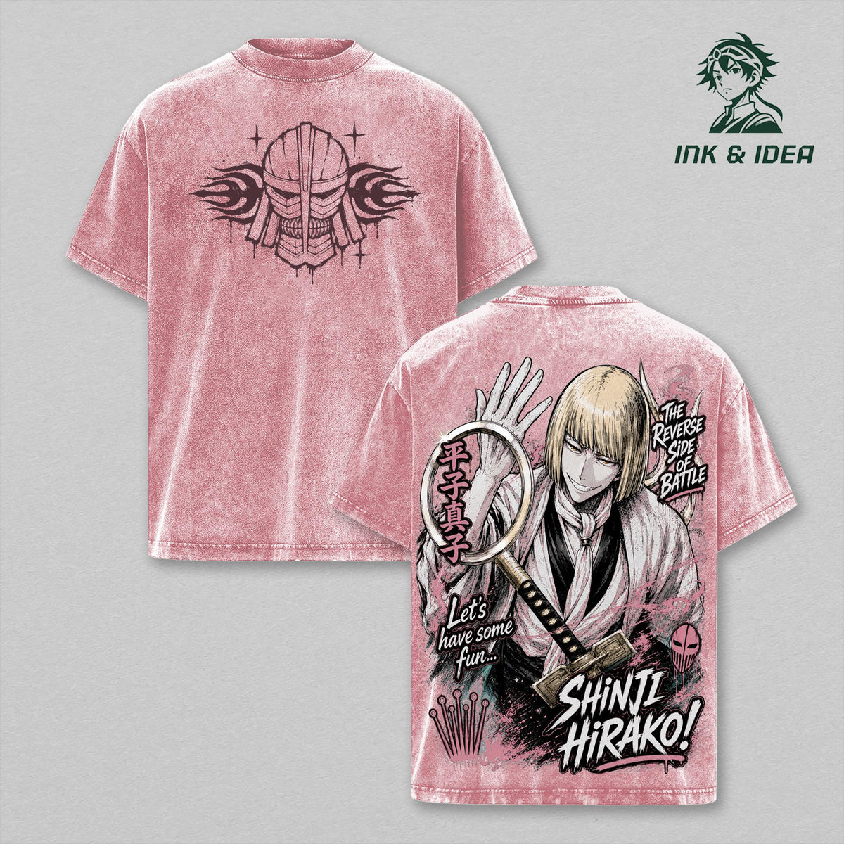 Shinji Hirako Bleach Anime Vintage Washed Tee