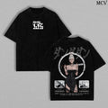 Aira Seiko Dandadan T-Shirt – Washed Oversized Streetwear, Retro Manga Graphic Tee with Dark Gothic Japanese Font, Heavy Cotton Unisex Fit