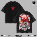 Cherry Blossom Gundam Anime Vintage Washed Tee