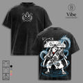 Jinbe 1 Piece Straw Hat Pirates Anime Vintage Washed Tee