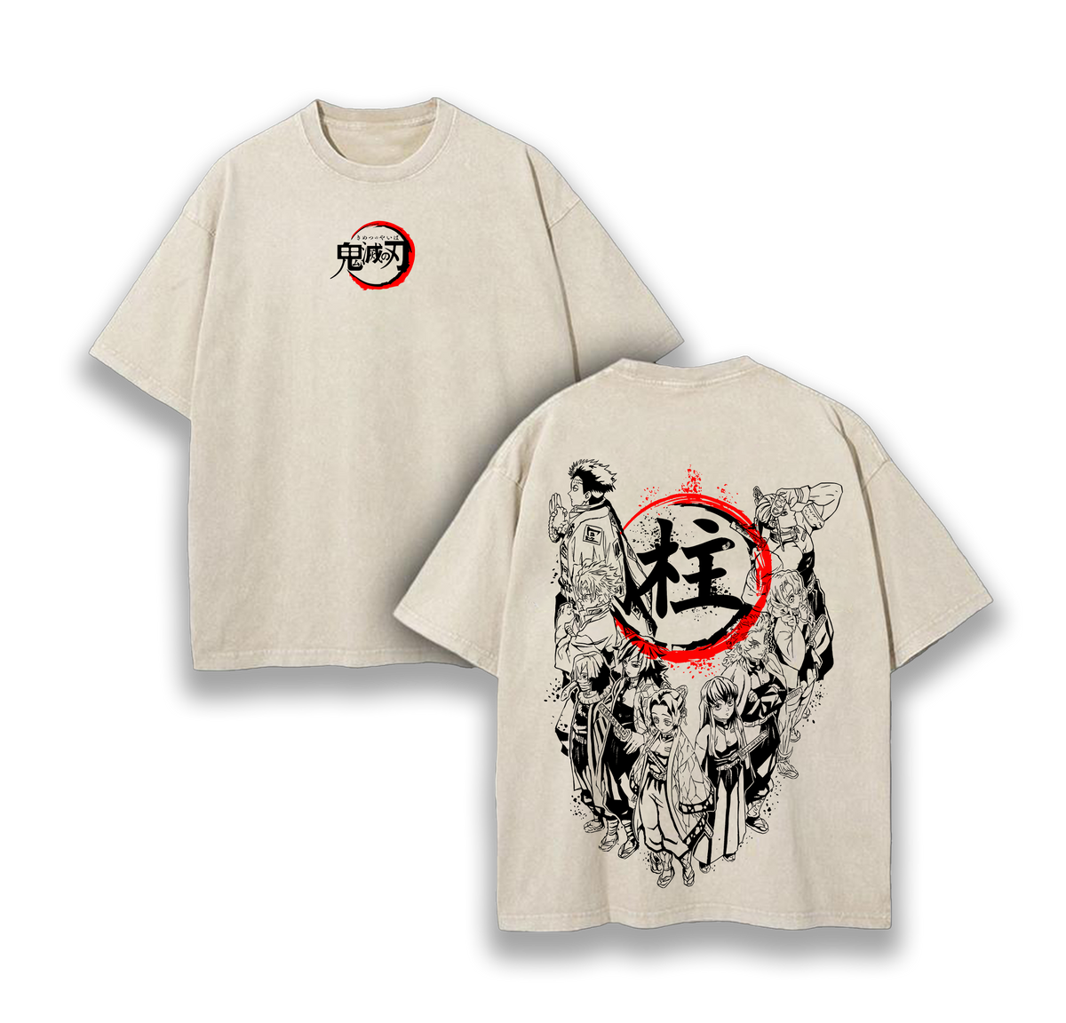 Hashira - Demon Slayer Washed T-Shirt