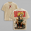 Bardockkk Legendary Saiyan Father DBZ Anime Vintage Washed Tee