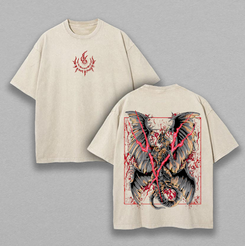 Lichdragon Fortissax Elden Ring Vintage Washed Tee