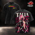 Talia Yang Cyberpunk Edgerunners 2 Anime Vintage Washed Hoodie
