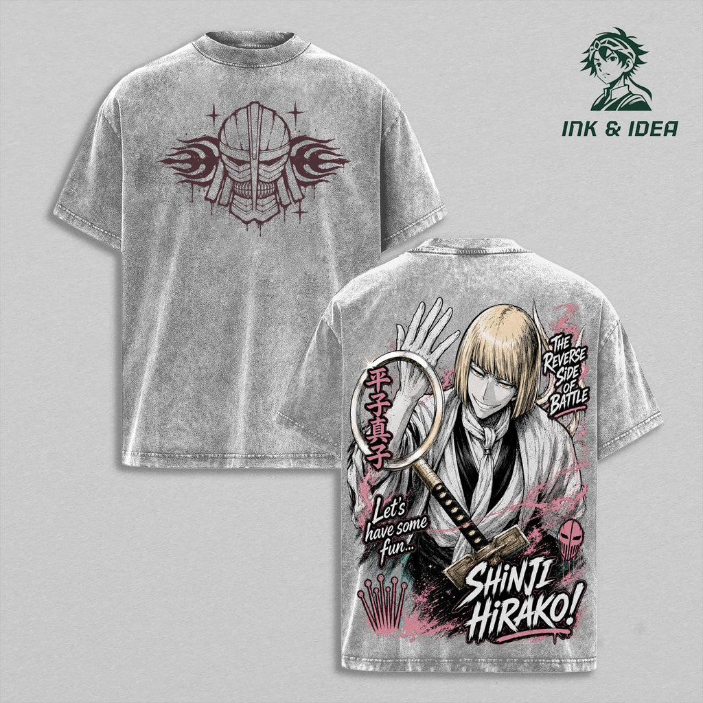 Shinji Hirako Bleach Anime Vintage Washed Tee
