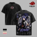 Konan Akatsuki Naruto Anime Vintage Washed Tee