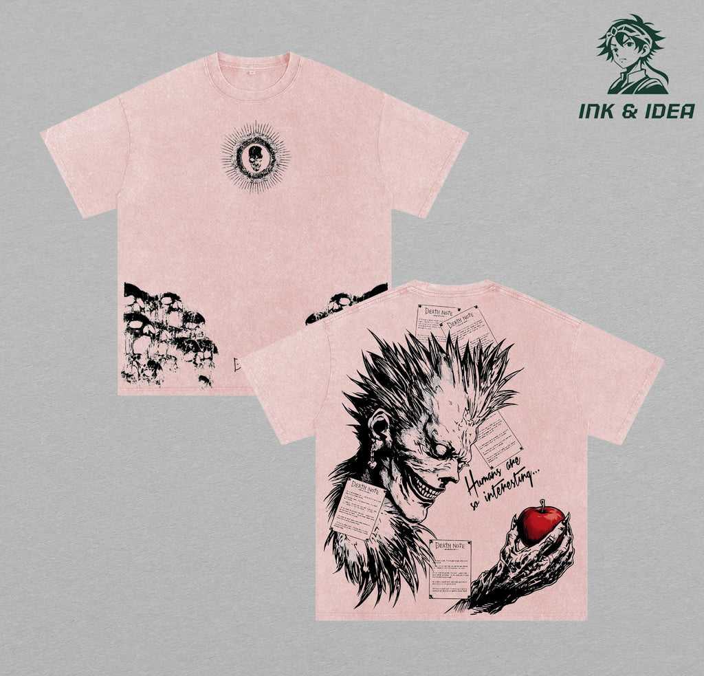 Ryuk Death Note Shinigami Anime Vintage Washed Tee