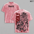 Broly DBZ SuperSaiyan Berserker Anime Vintage Washed Tee