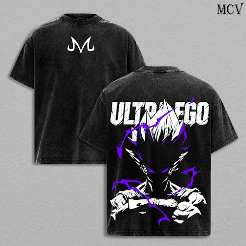 Final Shine Attack Ultra Warrior Anime Vintage Washed Tee