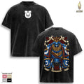 Ultramarines Warhammer 40K Shirt, Space Marines Collection Tee, Oversized Vintage Washed Cotton Shirt Top Menswear