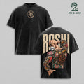 Master Roshi DBZ Turtle School Anime Vintage Washed Tee