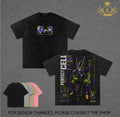 Perfect Cell DBZ Anime Vintage Washed Tee
