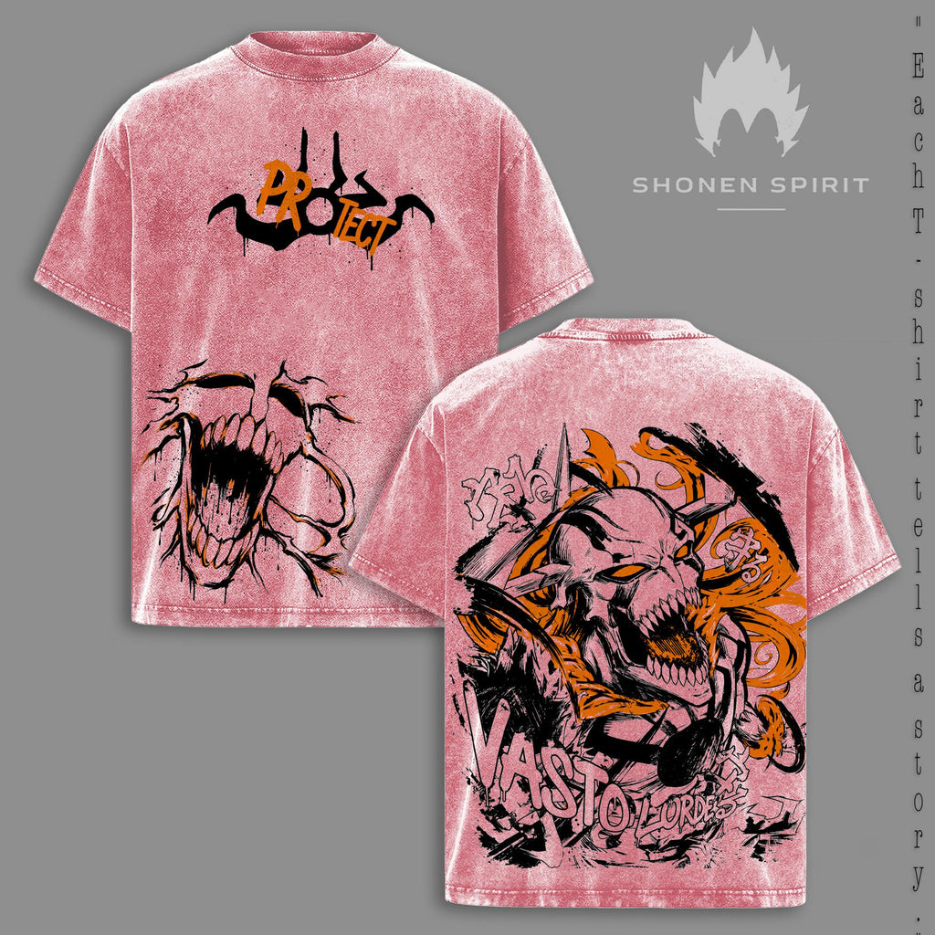 Ichigo Hollow Form Bleach Anime Vintage Washed Tee