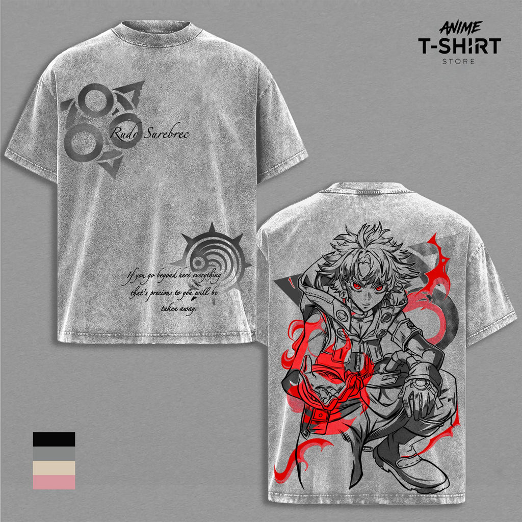 Rudo Gachiakuta Anime Vintage Washed Tee