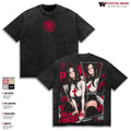 Boa Hancock One Piece Pirate Empress Anime Vintage Washed Tee