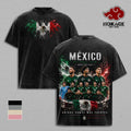 Mexico World Football Tour 2026 Team Lineup Vintage Washed Tee