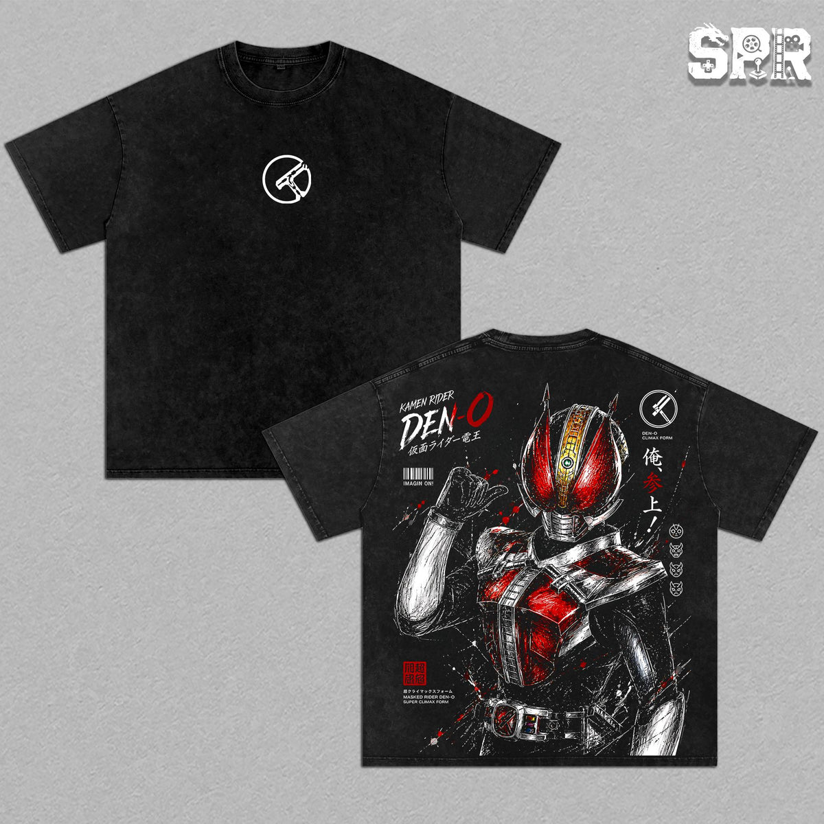 Kamen Rider Den-O Vintage Washed Tee