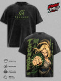 Tsunade Naruto Shippuden Anime Vintage Washed Tee